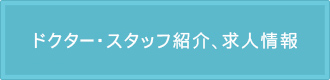 ドクター・スタッフ紹介、求人情報