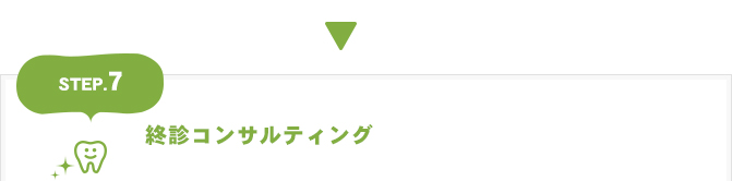 【7】終診コンサルティング